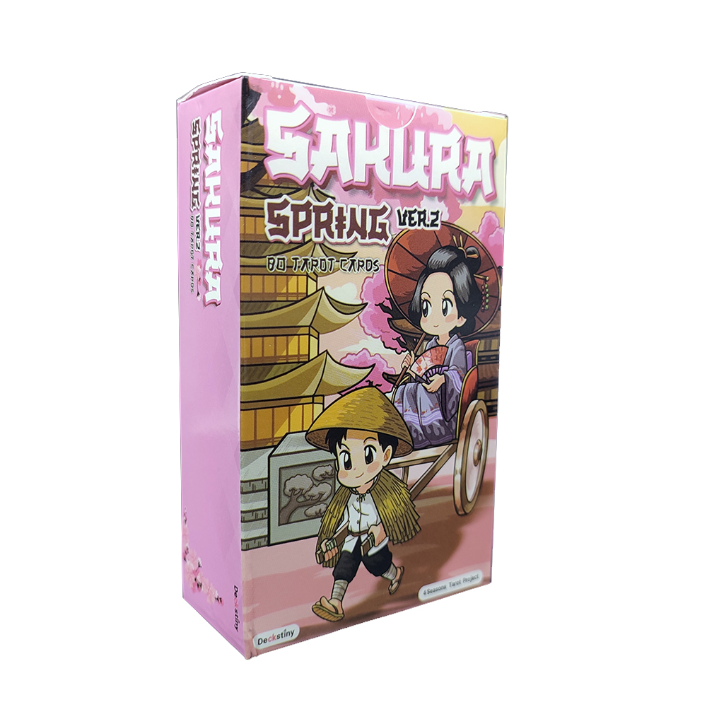 Japanese Traditional Lifestyle - Le tarot Sakura Spring Ination avec