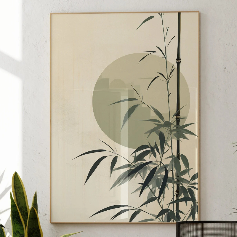 Japandi Wall Art Minimal Botan - Japanese Zen Lifestyle avis et prix