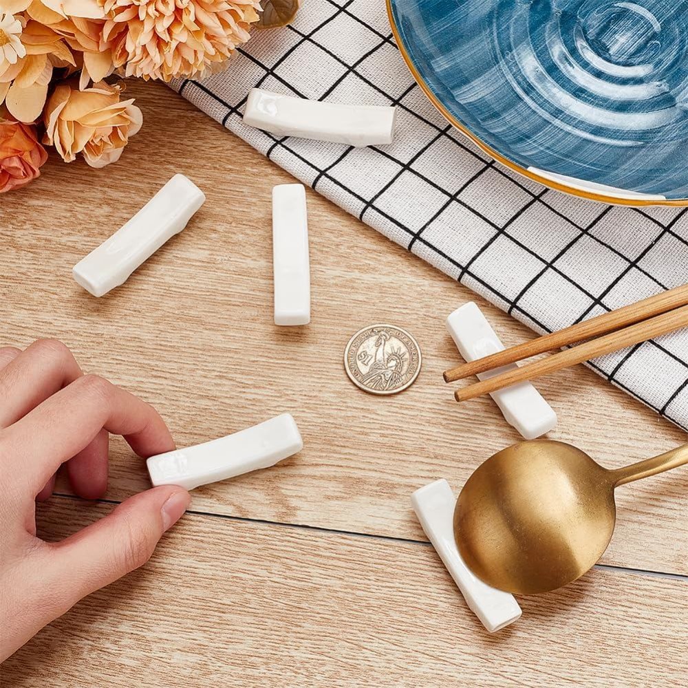 6 pièces de repose-cuillères e - Chopstick Rest Ceramic avis et prix