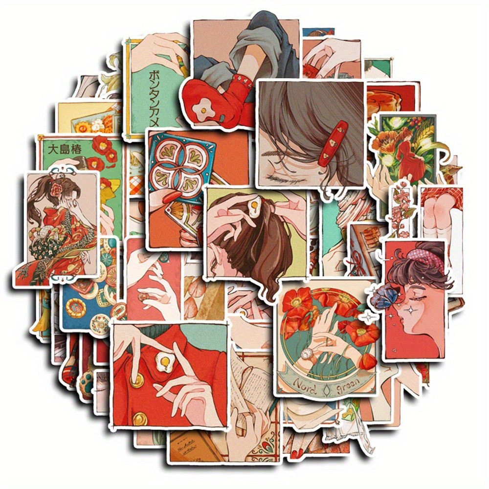 50 autocollants décoratifs de  - Japanese Lifestyle In Japanese avis et prix