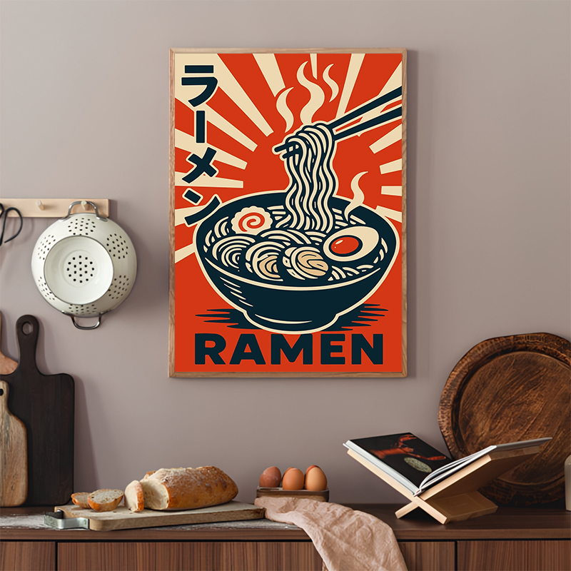 Affiche de cuisine japonaise d - Japanese Traditional Lifestyle avis et prix