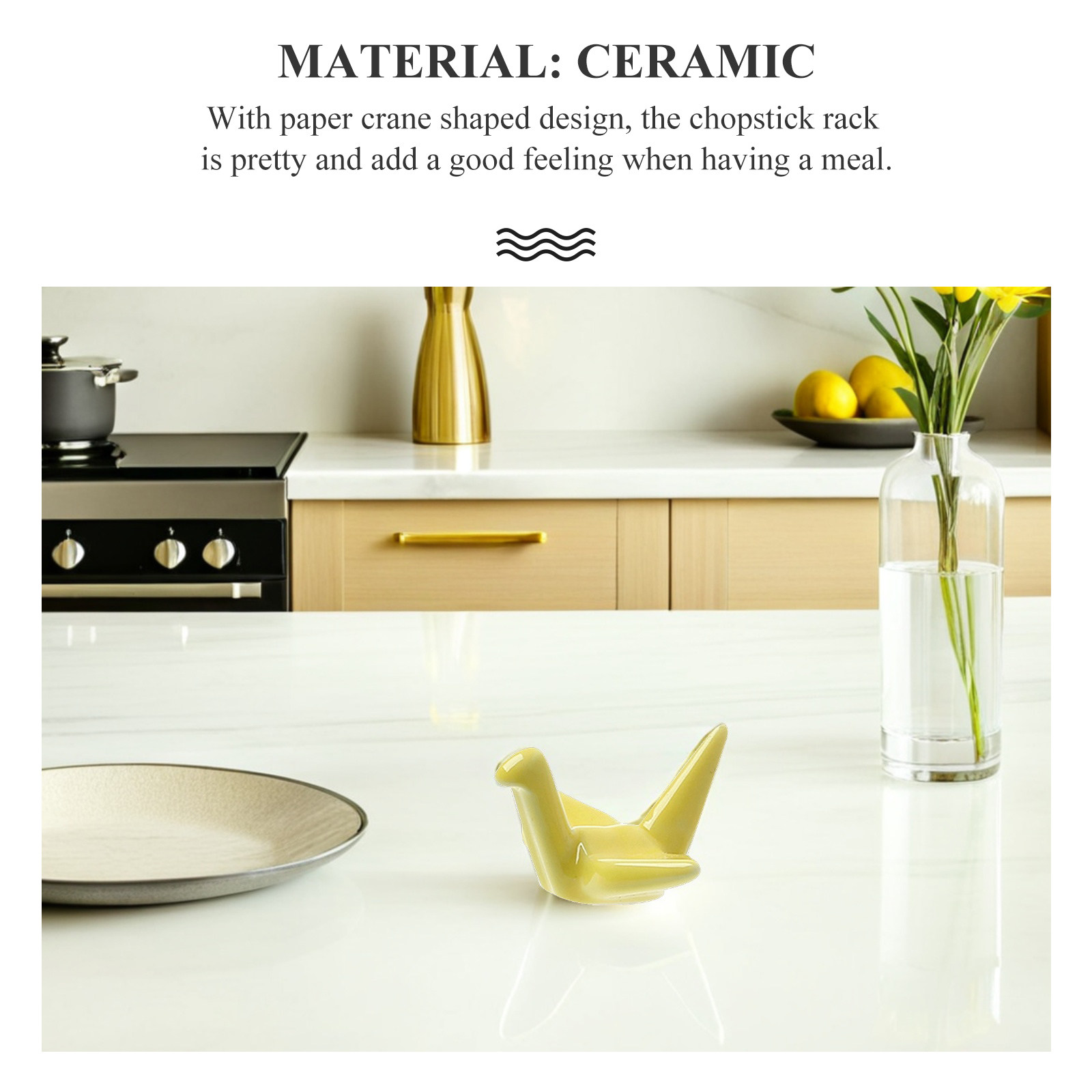 6 pièces de repose-baguettes e - Chopstick Rest Ceramic avis et prix